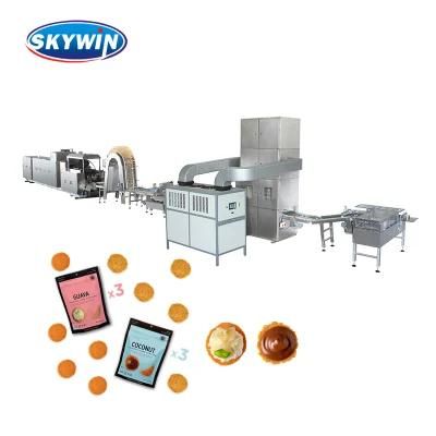 Skywin Automatic Wafer Corn Biscuit Maker Wafer Biscuit Production Line