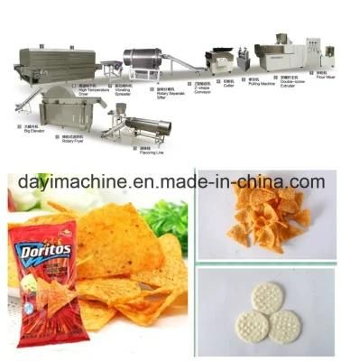 High Quality Low Consumption Fried Doritos Tortilla Chips Production Line