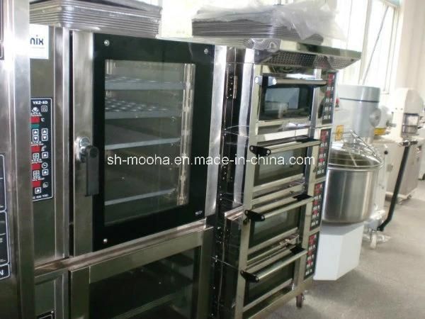 Commercial Bakery Equipment Oven Convection Oven Prover 5 Trays Electric Convection Oven with 10 Trays Dough Prover Complete Line Bakery Machine