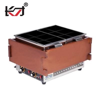 FC-5/2bf Wholesale 12 Grids Electric Oden Cooker Kanto Cooking Machine