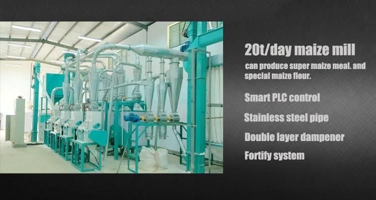 Hot Sale Maize Mill Machinery