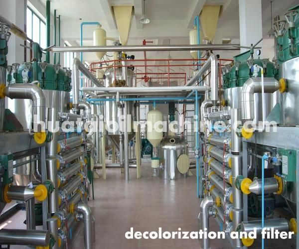 Soybean Sunflower Sesame Peanut Corn Cottonseed Rapeseed Crude Oil Refining Machine