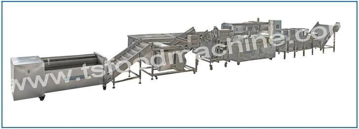 Crispy Onion Fryer and Frying Machine and Processing Line