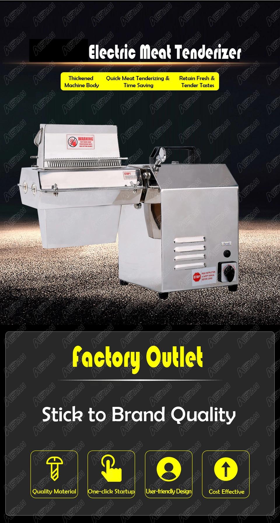 Ets515 Commercial Meat Tenderizer Stainless Steel Bladed Meat Tenderizer Tabletop Electric Meat Tenderizer Processor