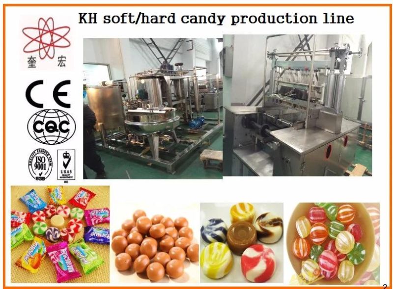 Kh-300 Toffee Making Machine for Candy Factory