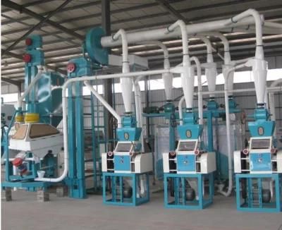 Complete Set Wheat Corn Maize Flour Milling Machines From Manufacture Mill
