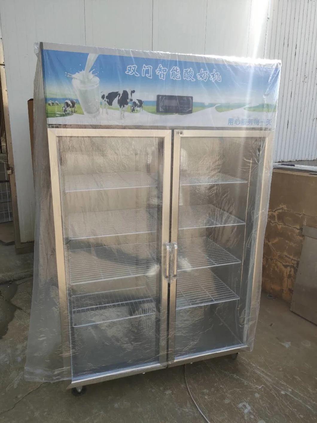 Popular Yogurt Bar Yogurt Maker Machine / Yogurt Making Machine Commercial / Yogurt Storage Cabinet