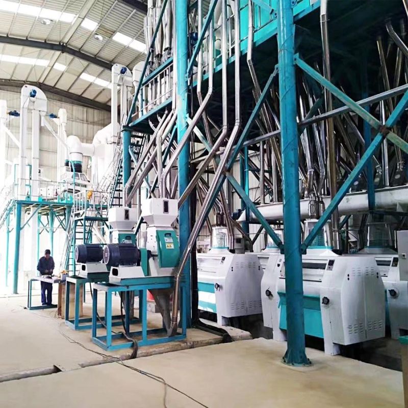 Maize Machine in Zambia Maize Flour Mill Plant