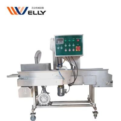Continuous Breadcrumbs Coating Machine for Burger Patty Fish Cake (WYSK-200)