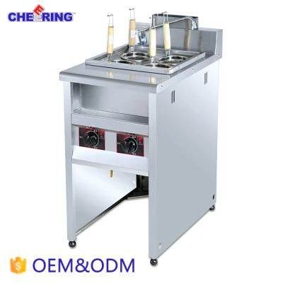 Commercial Gas Convection Pasta Cooker with 4-Basket