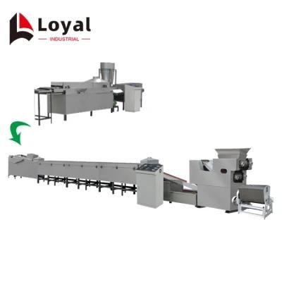 Fried Instant Noodle Production Line Automatic Instant Noodle Making Machine Mini Noodle ...