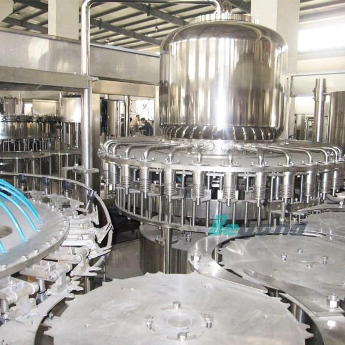 Best Quality 4-in-1 Monoblock Rotary Juice with Pulp Bottling Machinery