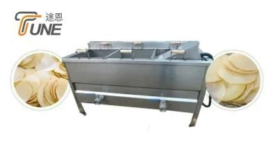 Electricity Heating Round Fring Machine/Potato Chips French Fries