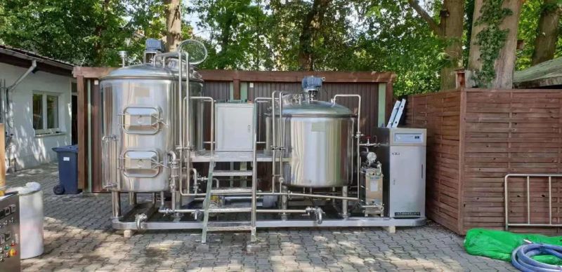 Micro 500L Beer Brewing Equipment for Brewpub Brewing Plant