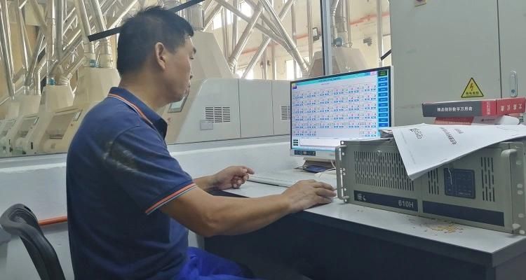 Automatic Wheat Processing Production Line Bakery Flour Mill Milling Machine