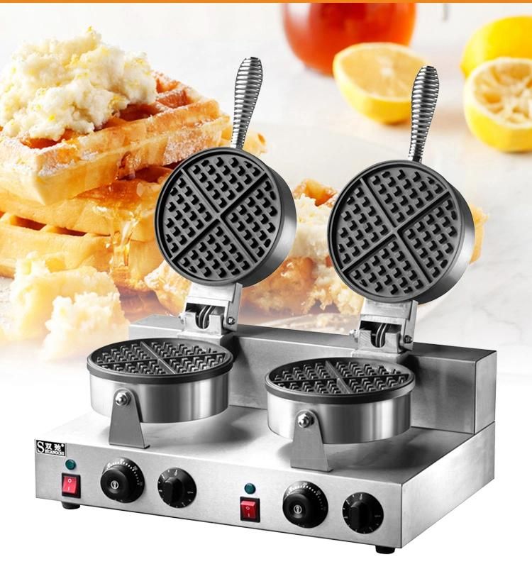 Commercial Electric 1-Plate Waffle Baker Waffle Maker
