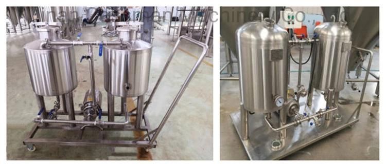 Cassman 2000L Industrial Beer Brewhouse Equipment with Dimple Cooling Jacket