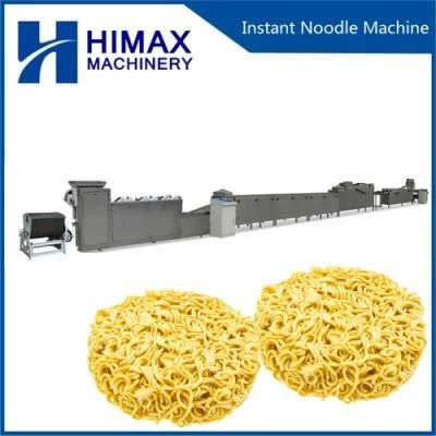 Industrial Fried Round Instant Noodle Production Line Noodles Manufacturing Machine