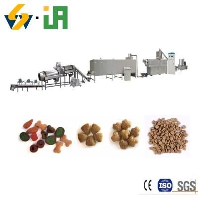 Dry Dog Food Processing Machine Pet Food Extruder Cat Food Production Line