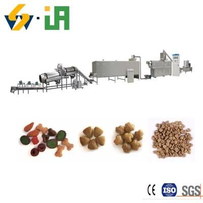 Dry Dog Food Processing Machine Pet Food Extruder Cat Food Production Line