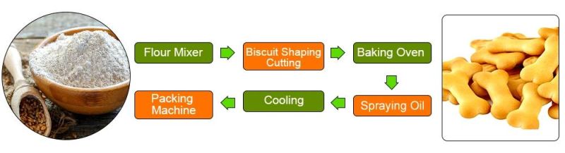 Industrial and High Quality Biscuit Making Machine with Good Price for Sale Vegetable Biscuit Making Machine