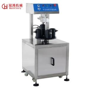 High Speed Semi-Automatic Sauce Vacuum Capping Machine