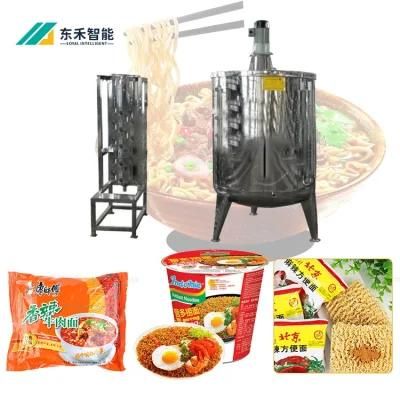 Small Wheat and Corn Flour Instant Noodle Machine Production Line for Fried Noodle Making ...