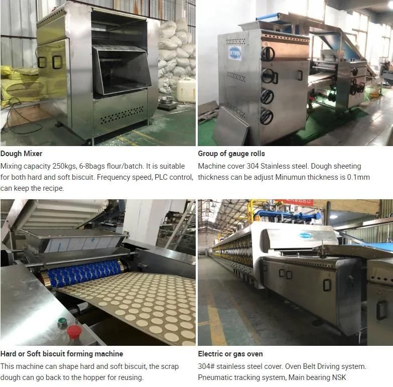 Small Scale Industry Biscuit Making Machine/Small Capacity Biscuit Production Line Price