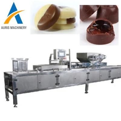 Double Color Chocolate Bar Filled Moulding Production Line Machine