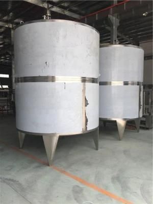 Chilled Water Cooling Jacketed Tank with Mixing Agitator