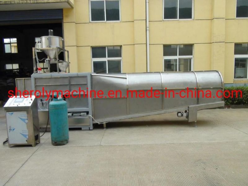 Puffed Snacks Food Making Machine Crispy Rice Puffs Make Machine Cereal Bar Equipment Processing Line