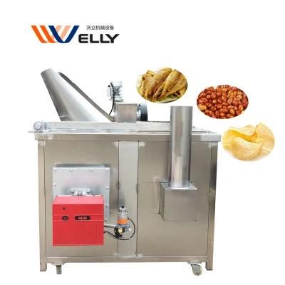 Professional Automatic Fish Fryer Onion Chips Hogskin Frying Machine Price