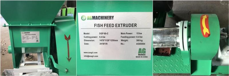 Best Selling 100kg/H Animal Food Fish Feed Production Line for Sale
