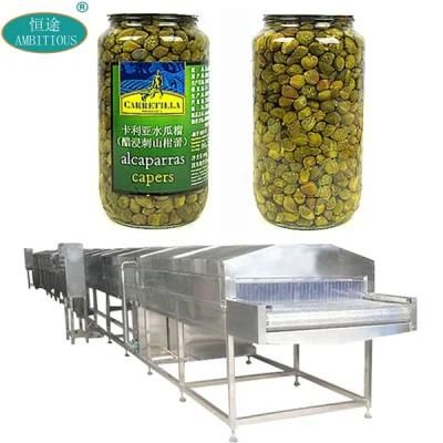 Food Pasteurizing equipment Machinery Linear Pasteurization Machines for Jars