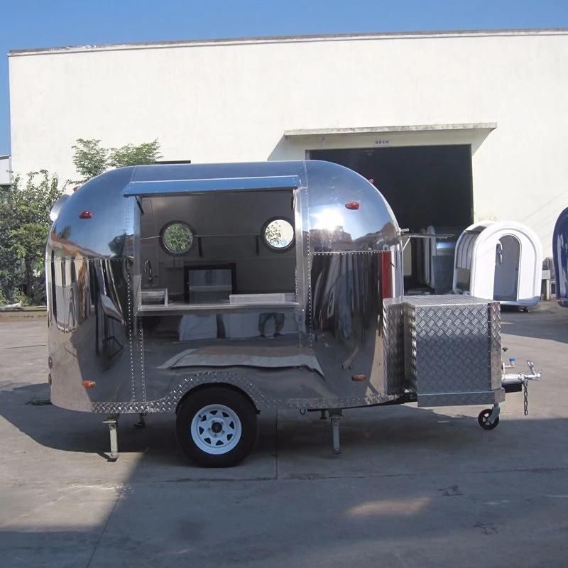 Snack Equipment Mobile Cart Food for Sale /Mobile Food Cart with Frozen Yogurt Machine/Stainless Steel Ice Cream Cart Shanghai Factory Ce ISO SGS