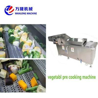 Large Capacity French Fries Blanching Machine Fruit Cooking Machine