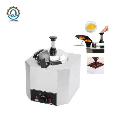 Nacho Cheese Warmer Cheese Dispenser Restaurant Chocolate Sauce Melters Making Machine