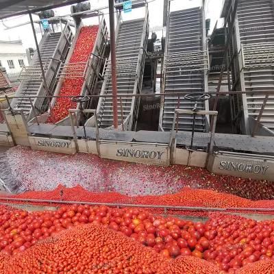 600 Tons Per Day Tomato Sauce Puree Jam Paste Ketchup Processing Line/Tomato Paste ...