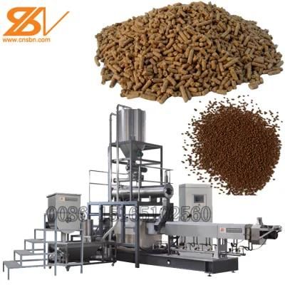 Automatic Stainless Steel Dog Cat Fish Animal Pet Pellet Feed Food Making Machine ...