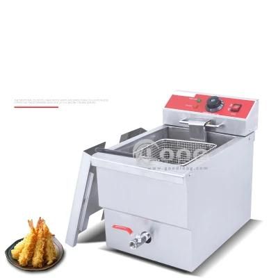 Commercial Kitchen Equipment Fast Food Chicken Fries Fryer Best Small Deep Fryer