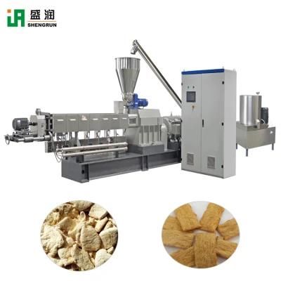 Hot Popular Soya Chunks Manufacturing Machine Maker Texture Soya Protein Processing Line