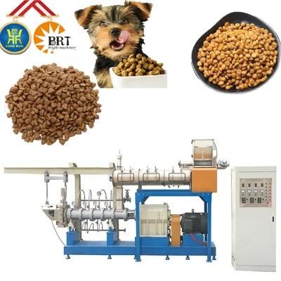 Large Capacity 1t/H Dog Food Making Machinery Pet Animal Fish Bird Feed Pellet Processing ...
