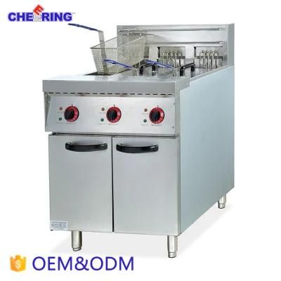 3 Tank 3 Basket Freestanding Electric Fryer