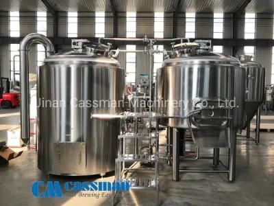 Cassman 1000L Stainless Steel Biere Brewery Equipment for Brasserie