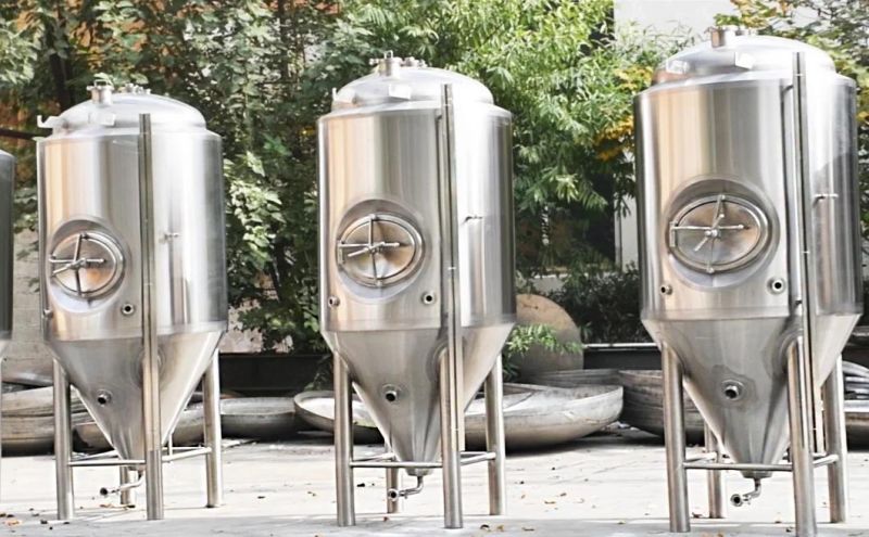 500L Stainless Steel Tank Craft Beer Brewing Machine Alcohol Production Line
