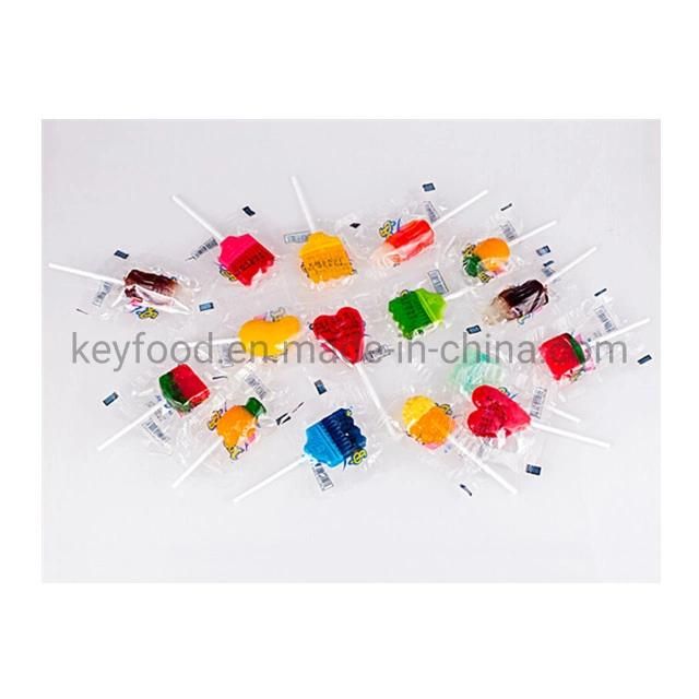 CE Approved Flat Lollipop Candy Forming and Packing Machine