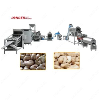 Automatic Unit Nigeria Cashew Nuts Shelling and Processing Machine