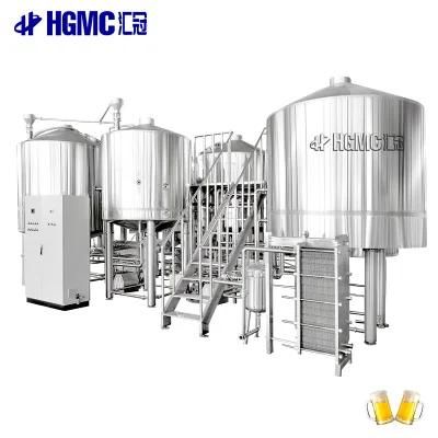Electric/Steam/ Direct Flame Heating Beer Manufacturing Machine Beer Brewery Plant ...