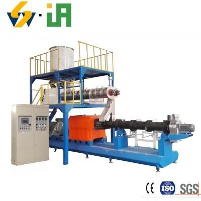 Floating Animal Fish Feed Food Extruder Making Machine Production Line