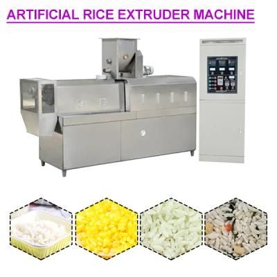 Fully Automatic Artificial Rice Making Machine Nature Rice Cake Puffing Machine Production ...